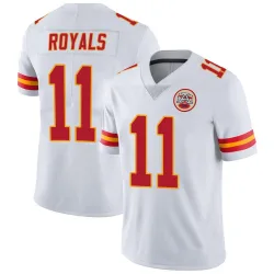 Youth Jalen Royals Kansas City Chiefs No.11 Limited Vapor Untouchable Jersey - White