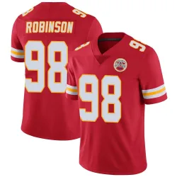 Youth Janarius Robinson Kansas City Chiefs No.98 Limited Team Color Vapor Untouchable Jersey - Red