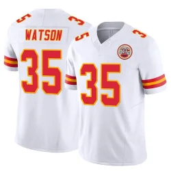 Youth Jaylen Watson Kansas City Chiefs No.35 Limited Vapor F.U.S.E. Jersey - White