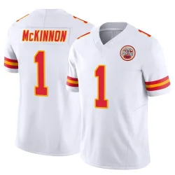 Youth Jerick McKinnon Kansas City Chiefs No.1 Limited Vapor F.U.S.E. Jersey - White
