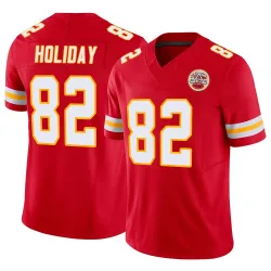 Youth Jimmy Holiday Kansas City Chiefs No.82 Limited Vapor F.U.S.E. Jersey - Red