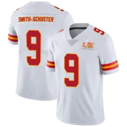 Youth JuJu Smith-Schuster Kansas City Chiefs No.9 Limited Vapor Untouchable Super Bowl LIX Jersey - White