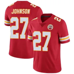 Youth Larry Johnson Kansas City Chiefs No.27 Limited Team Color Vapor Untouchable Jersey - Red