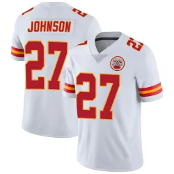 Youth Larry Johnson Kansas City Chiefs No.27 Limited Vapor Untouchable Jersey - White