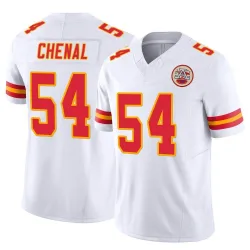Youth Leo Chenal Kansas City Chiefs No.54 Limited Vapor F.U.S.E. Jersey - White