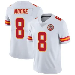 Youth Matt Moore Kansas City Chiefs No.8 Limited Vapor Untouchable Jersey - White