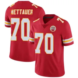 Youth McKade Mettauer Kansas City Chiefs No.70 Limited Team Color Vapor Untouchable Jersey - Red