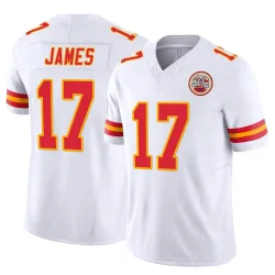 Youth Richie James Kansas City Chiefs No.17 Limited Vapor F.U.S.E. Jersey - White