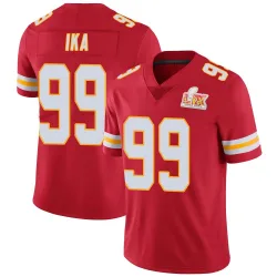 Youth Siaki Ika Kansas City Chiefs No.99 Limited Team Color Vapor Untouchable Super Bowl LIX Jersey - Red