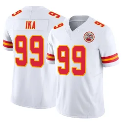 Youth Siaki Ika Kansas City Chiefs No.99 Limited Vapor F.U.S.E. Jersey - White