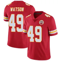 Youth Tre Watson Kansas City Chiefs No.49 Limited Team Color Vapor Untouchable Jersey - Red