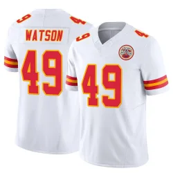 Youth Tre Watson Kansas City Chiefs No.49 Limited Vapor F.U.S.E. Jersey - White