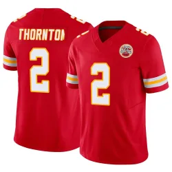 Youth Tyquan Thornton Kansas City Chiefs No.2 Limited Vapor F.U.S.E. Jersey - Red