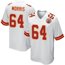 Youth Wanya Morris Kansas City Chiefs No.64 Game Jersey - White